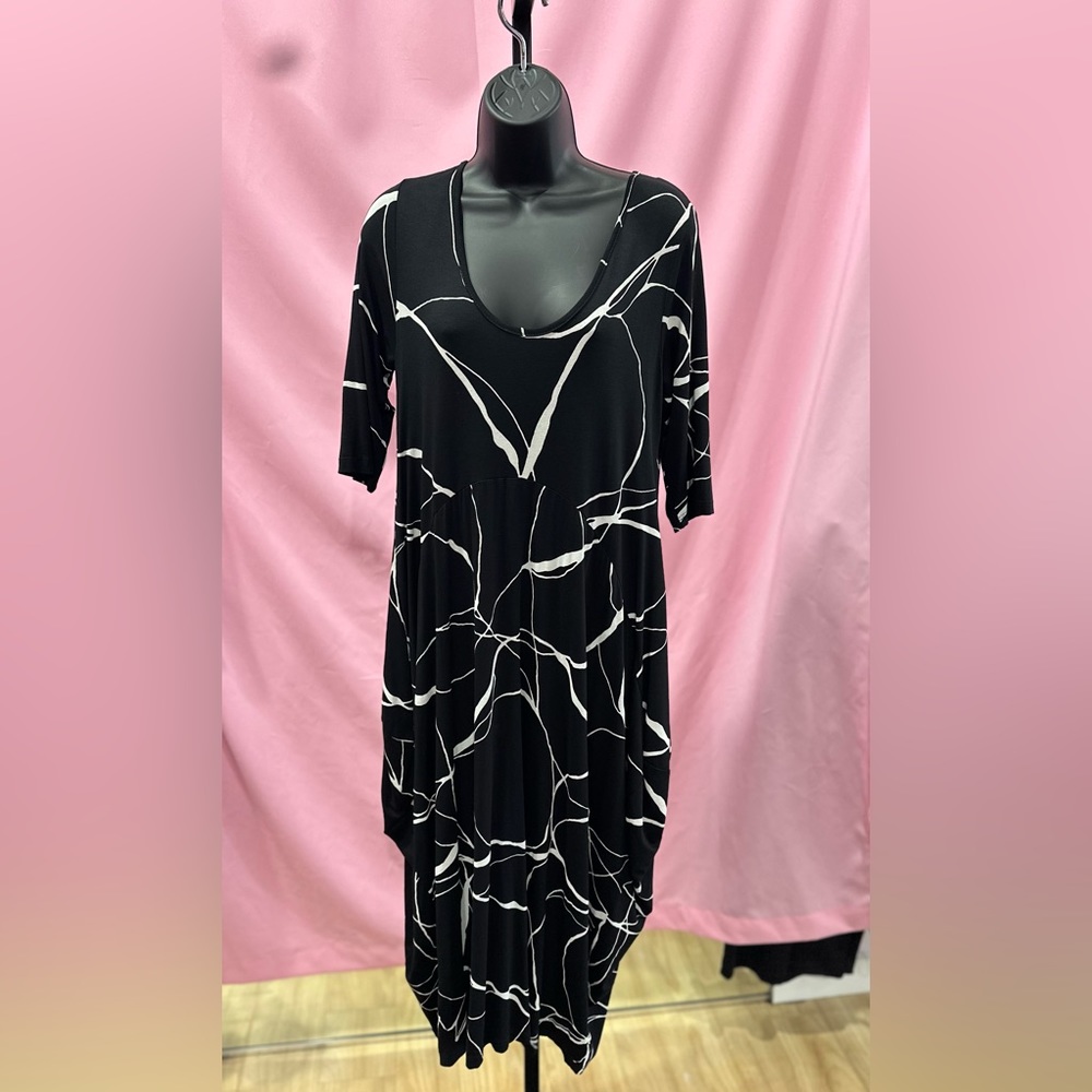 Matti Mamane Black Knit Dress